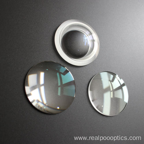 optical UV fused silica bi convex lens